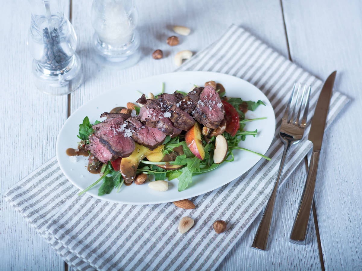 Balsamic Steak with Arugula Salad forecasting Balsamic Steak with Arugula Salad recommend