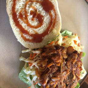 Pulled q Jackfruit Burger Recipe Kitchen Stories