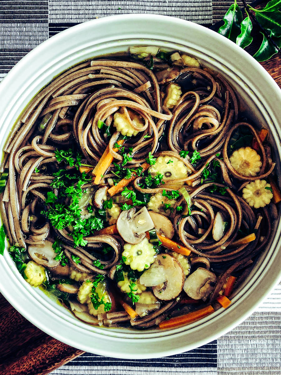 Chechen Zhizhig Galnash with Garlic Sauce Recipe Kitchen Stories