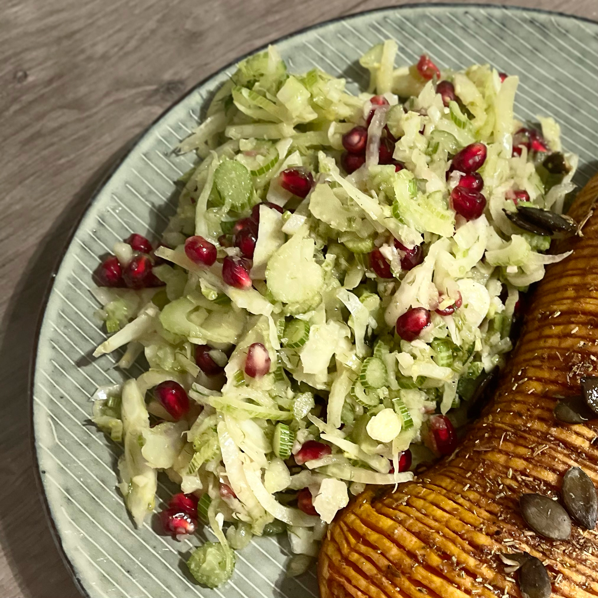 Fenchelsalat mit Granatapfel