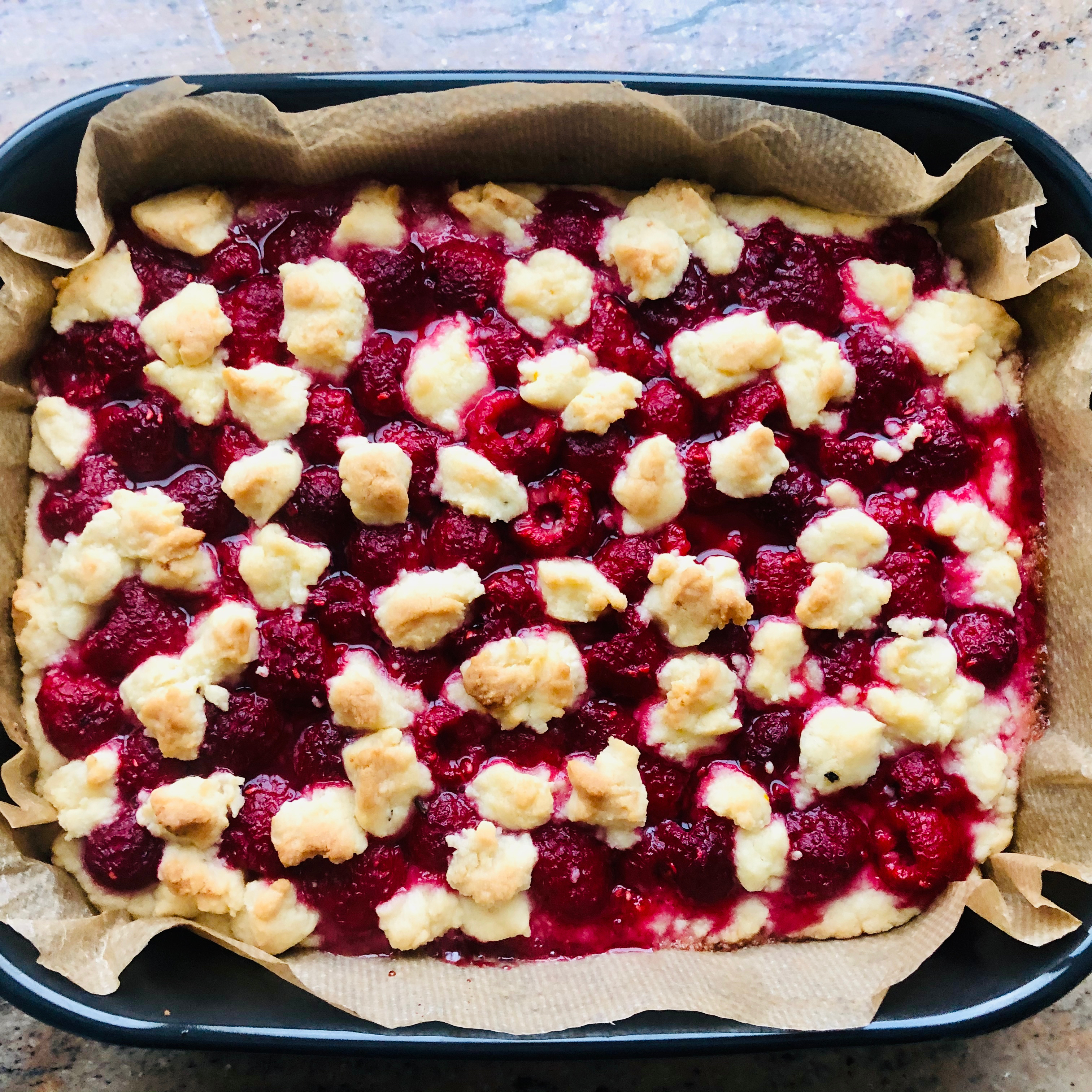 Himbeer-Streusel- Kuchen