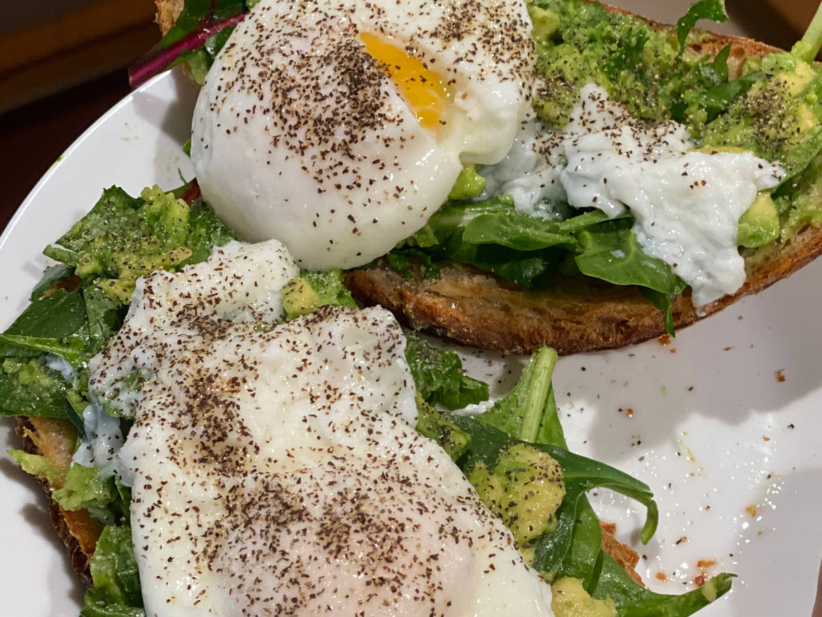 Poached Avo Toast Perfect Post Workout Breakfast! Recipe Kitchen