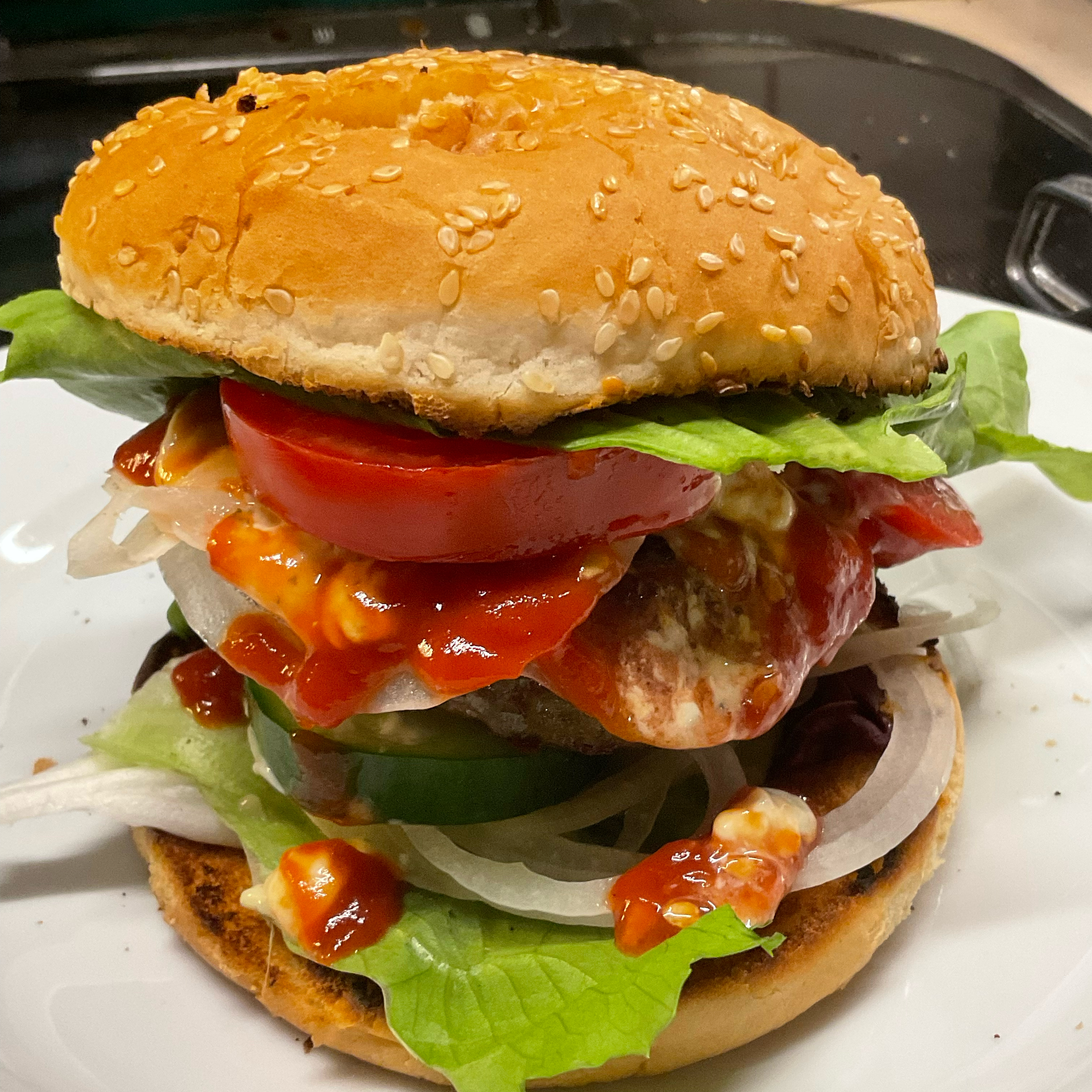Biohamburger vom Galloway