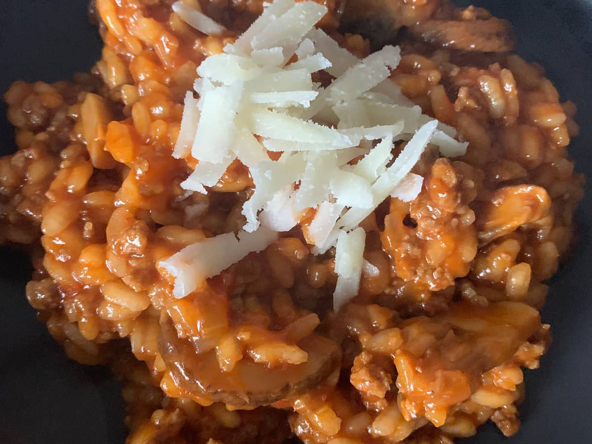 Risotto Bolognese Rezept Kitchen Stories