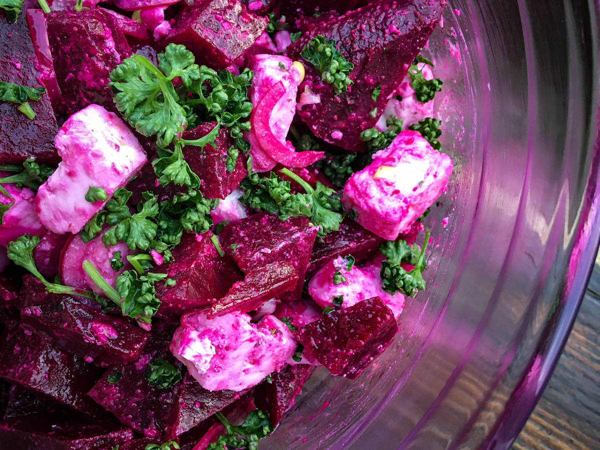 Rote Bete Salat Mit Feta Rezept Kitchen Stories 