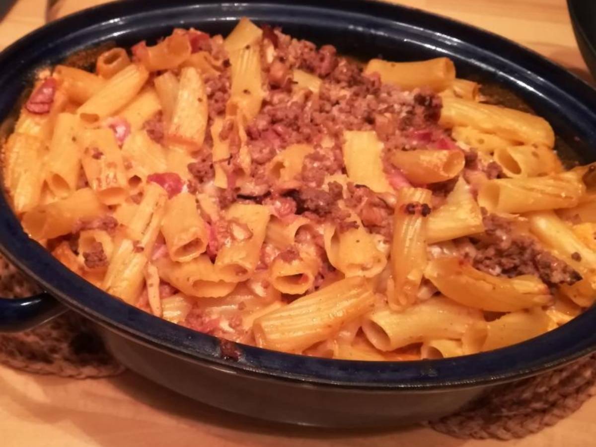 Rigatoni Al Forno Rezept Kitchen Stories