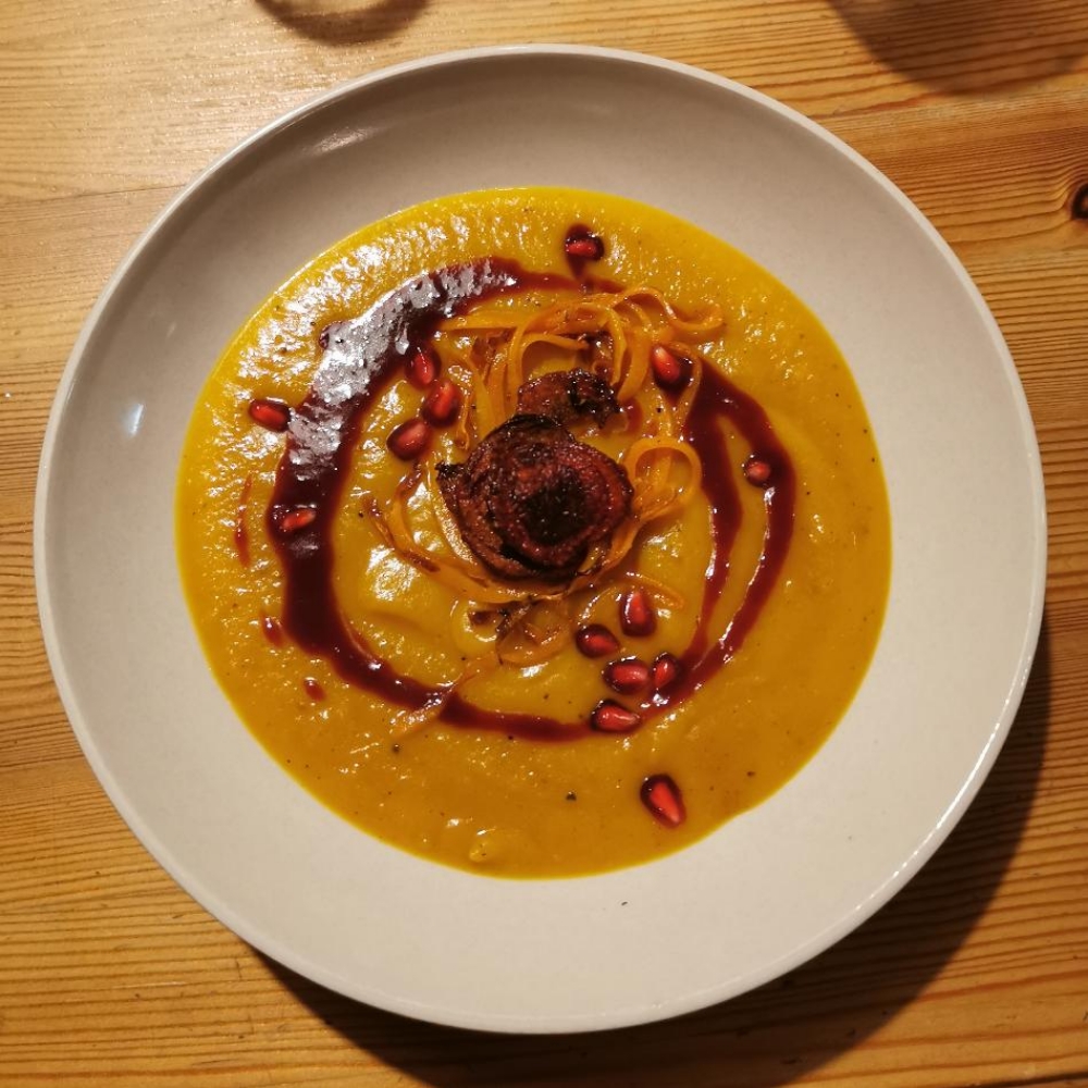 Karotten-Ingwer-Suppe