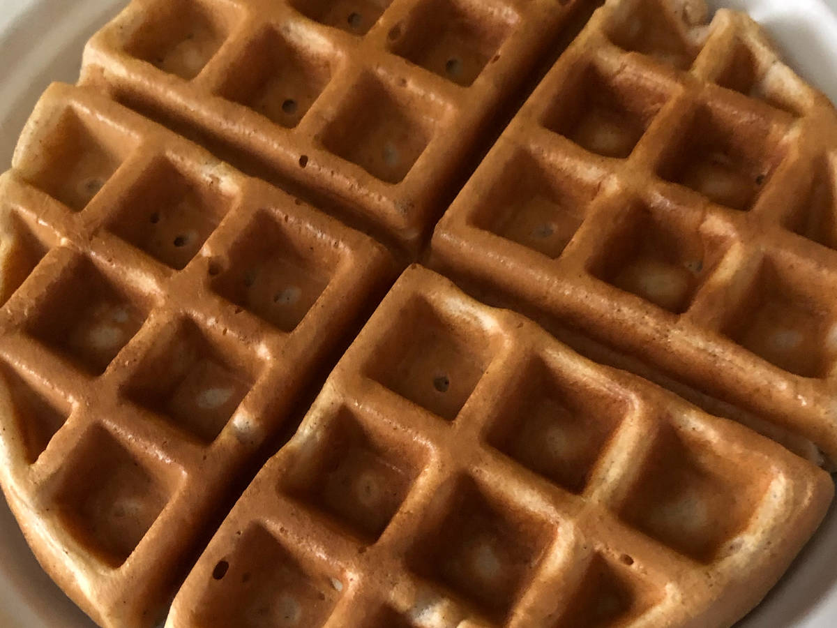 Waffle with cinnamon Recipe Kitchen Stories