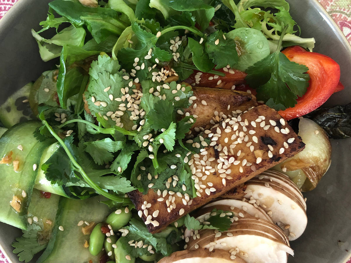 Tofu Edamame Bowl Rezept Kitchen Stories