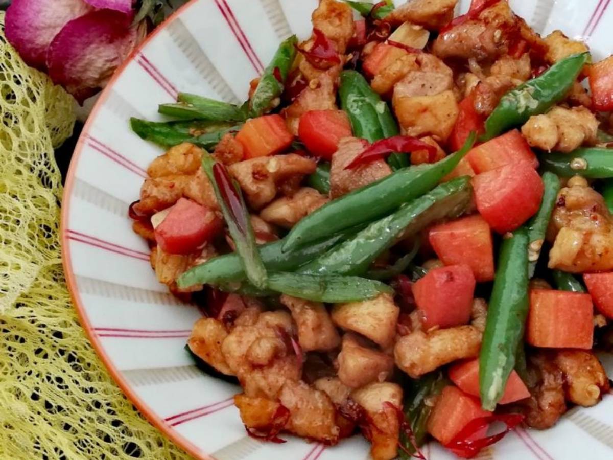 辣炒鸡丁 食谱 厨房故事