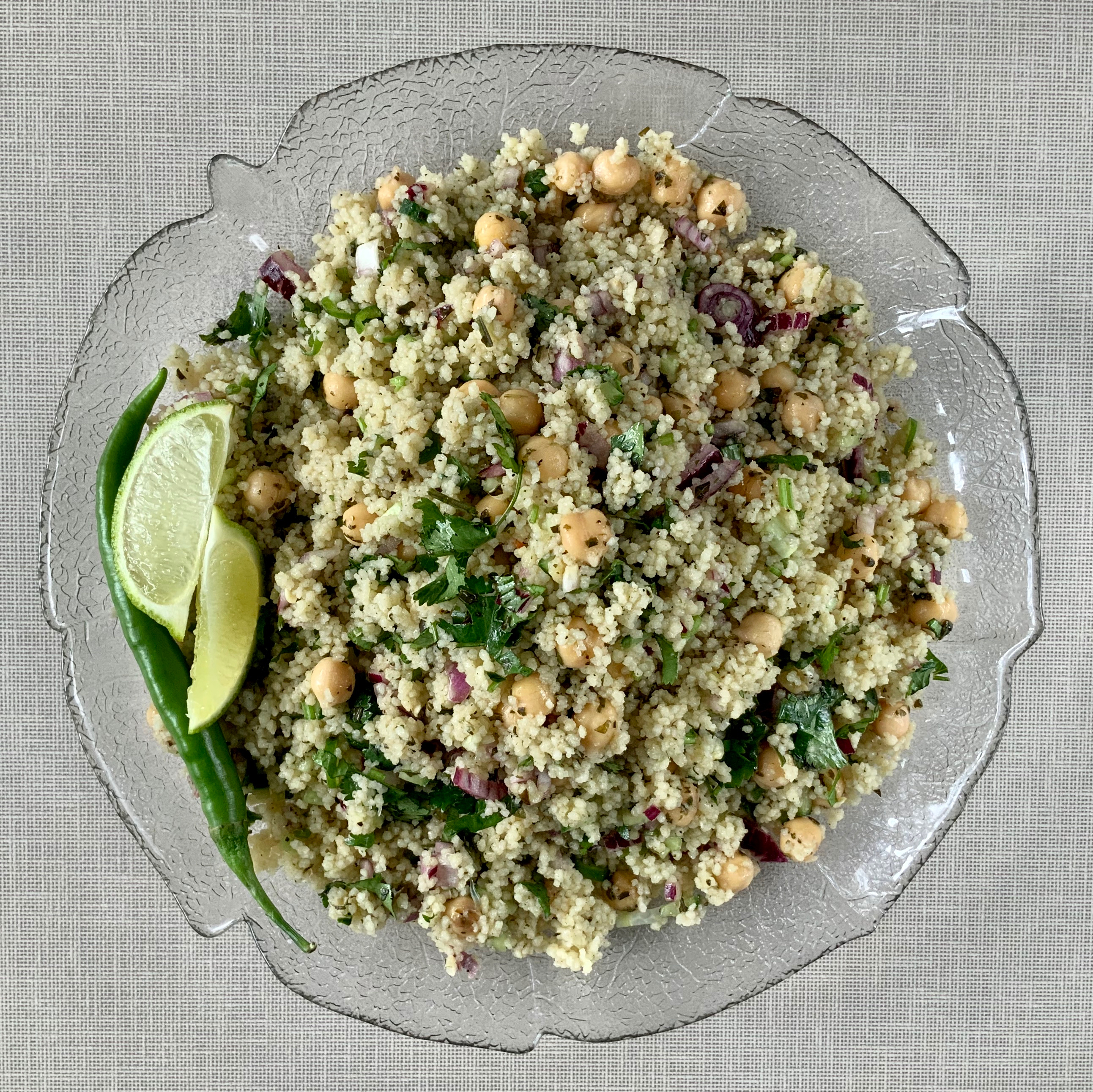 Chickpeas Couscous Salad Recipe Kitchen Stories
