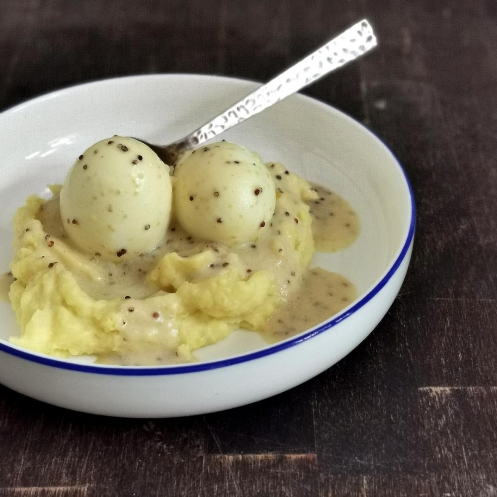 Senfeier (German eggs in mustard sauce) Recipe Kitchen Stories