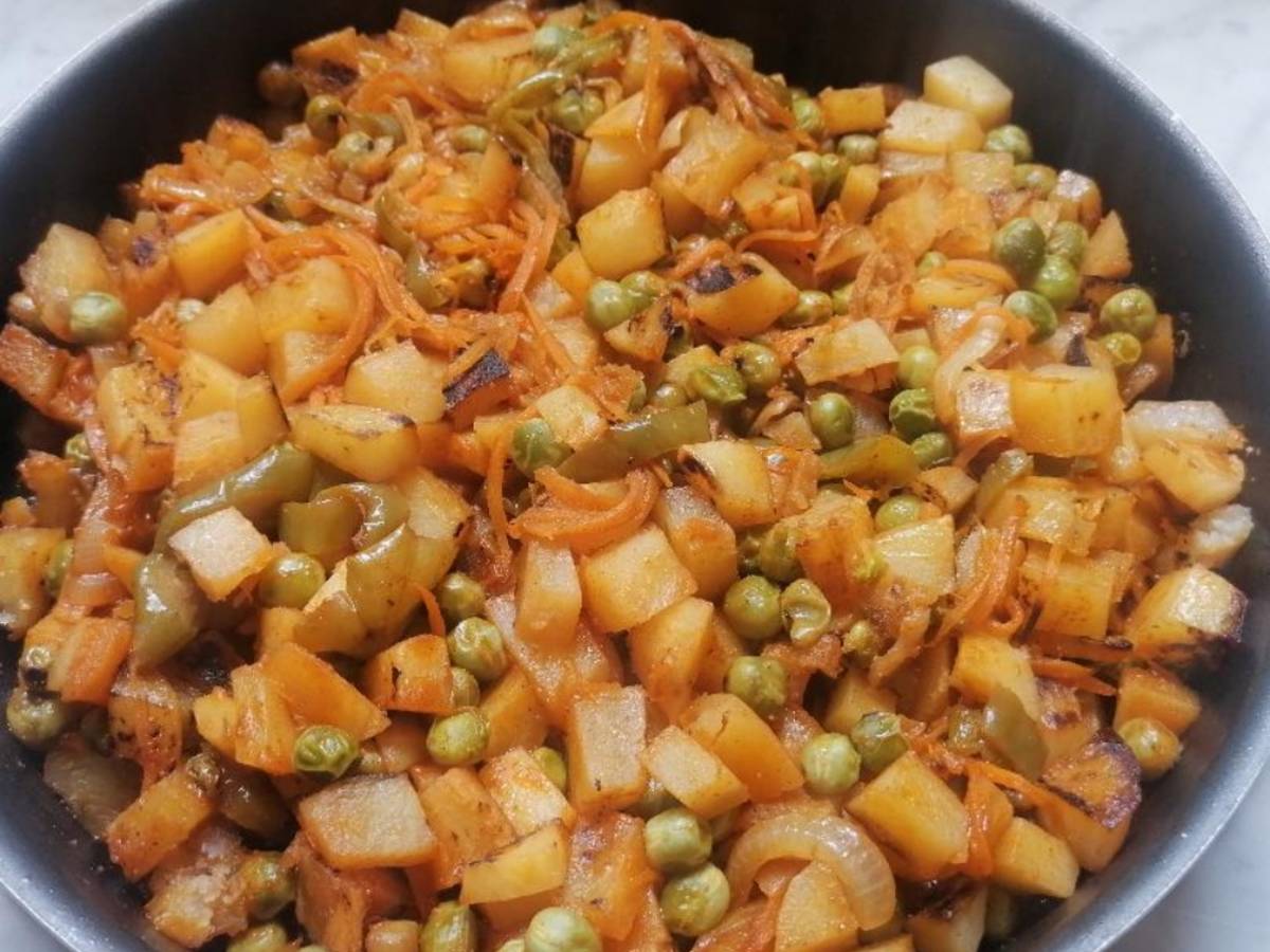 The veggie potato Recipe Kitchen Stories