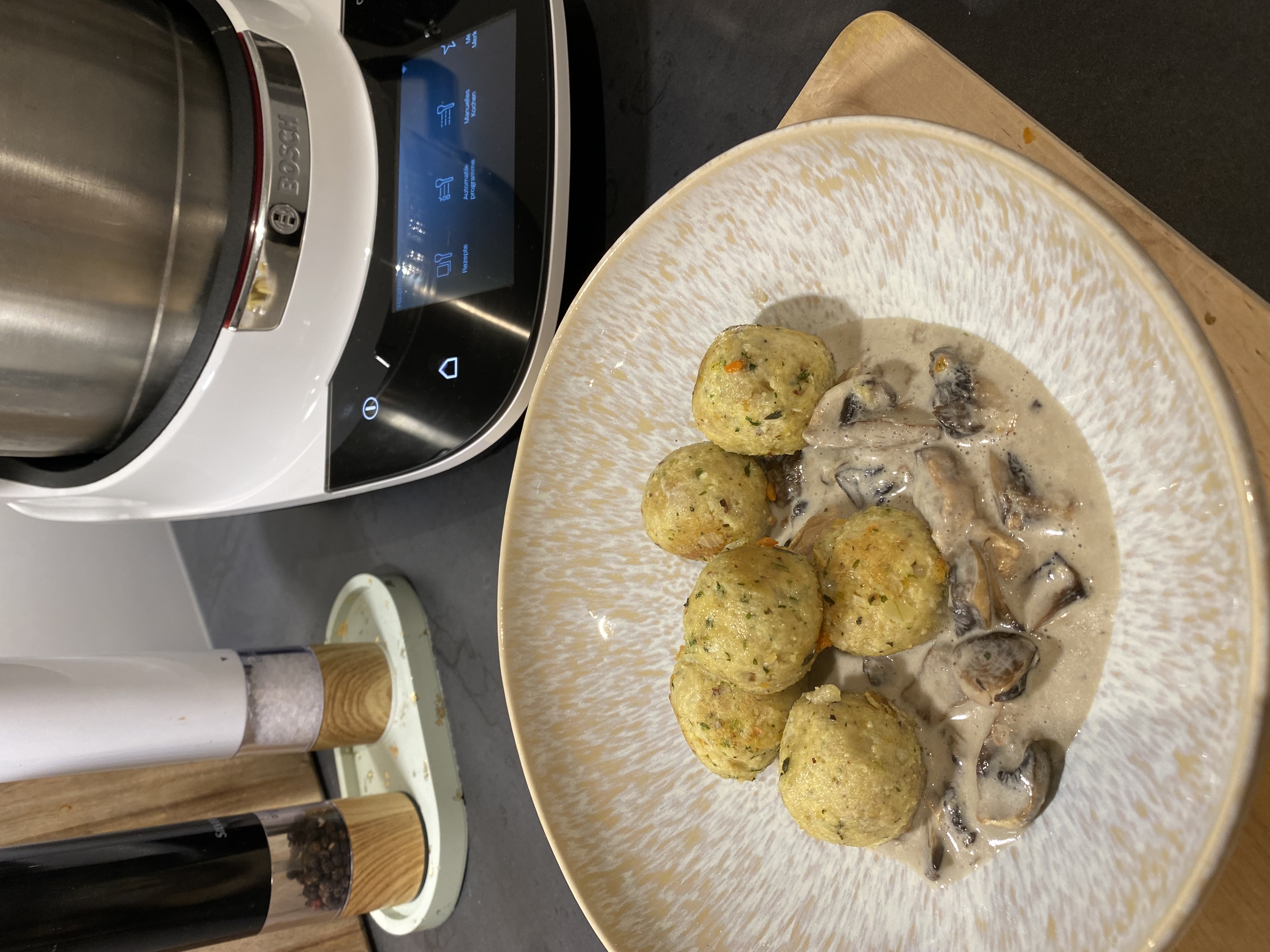 Vegetarische Köttbullar mit dem Cookit