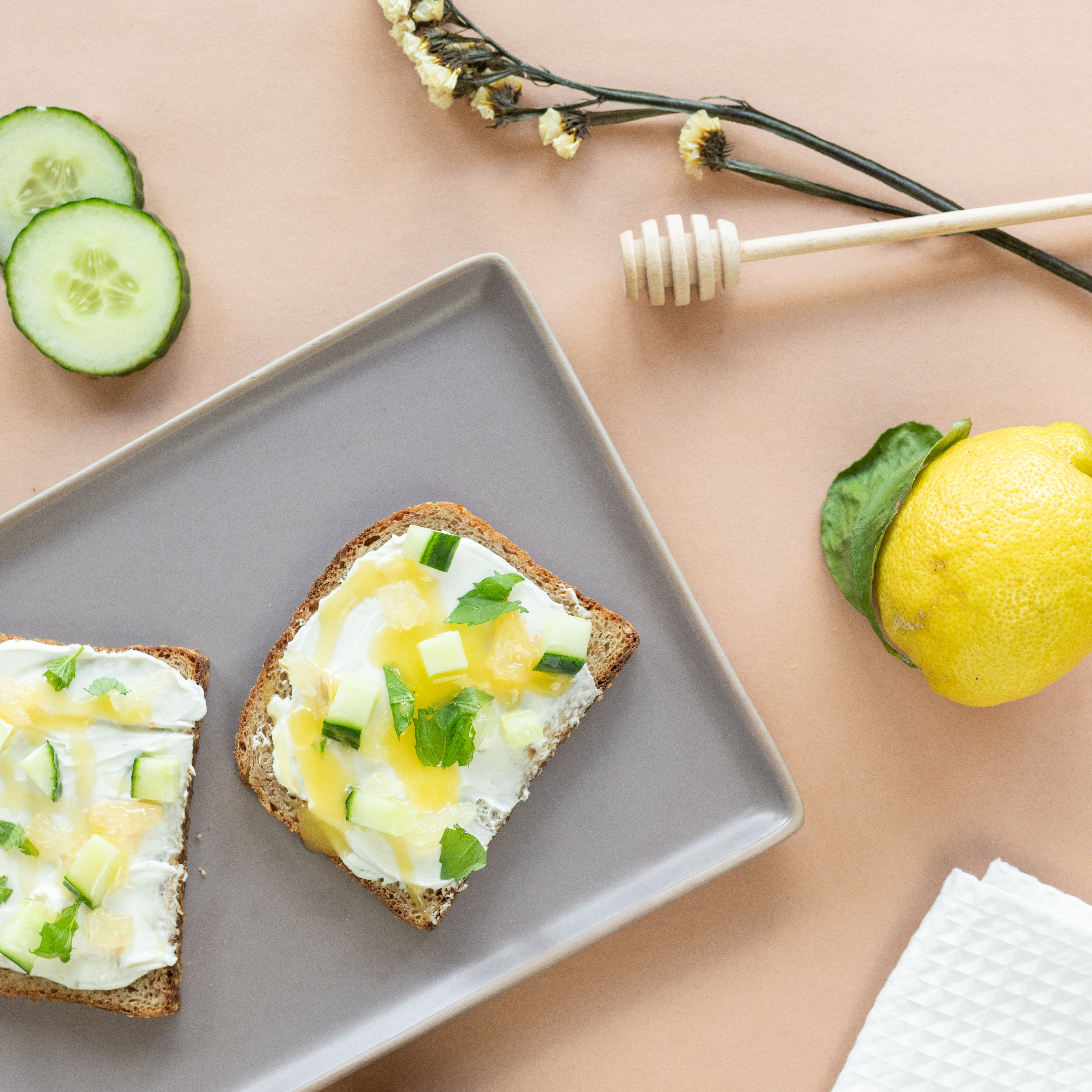 Brot Süß-Sauer - mit Honig & Zitrone Von beeneo