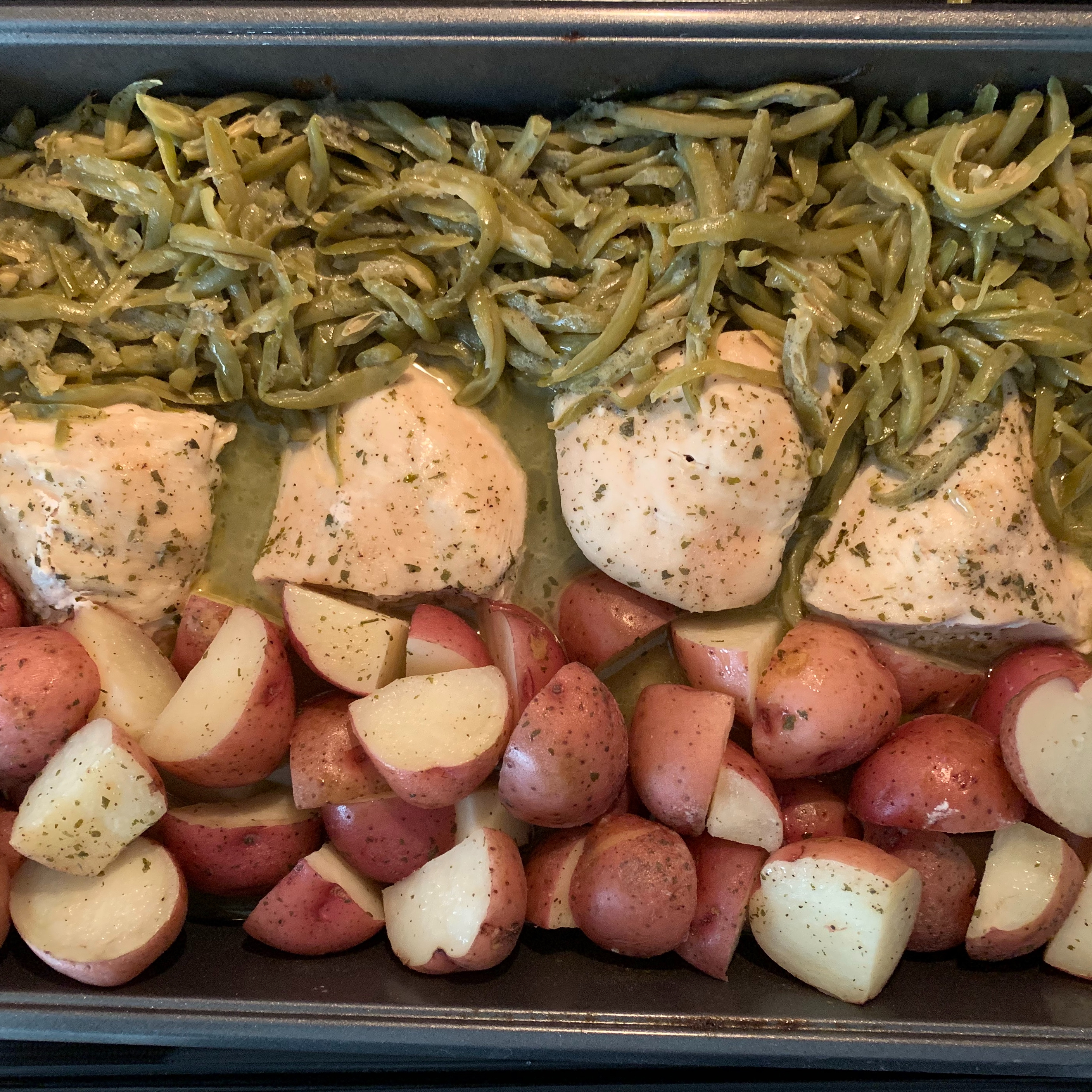 One Pan Ranch Chicken
