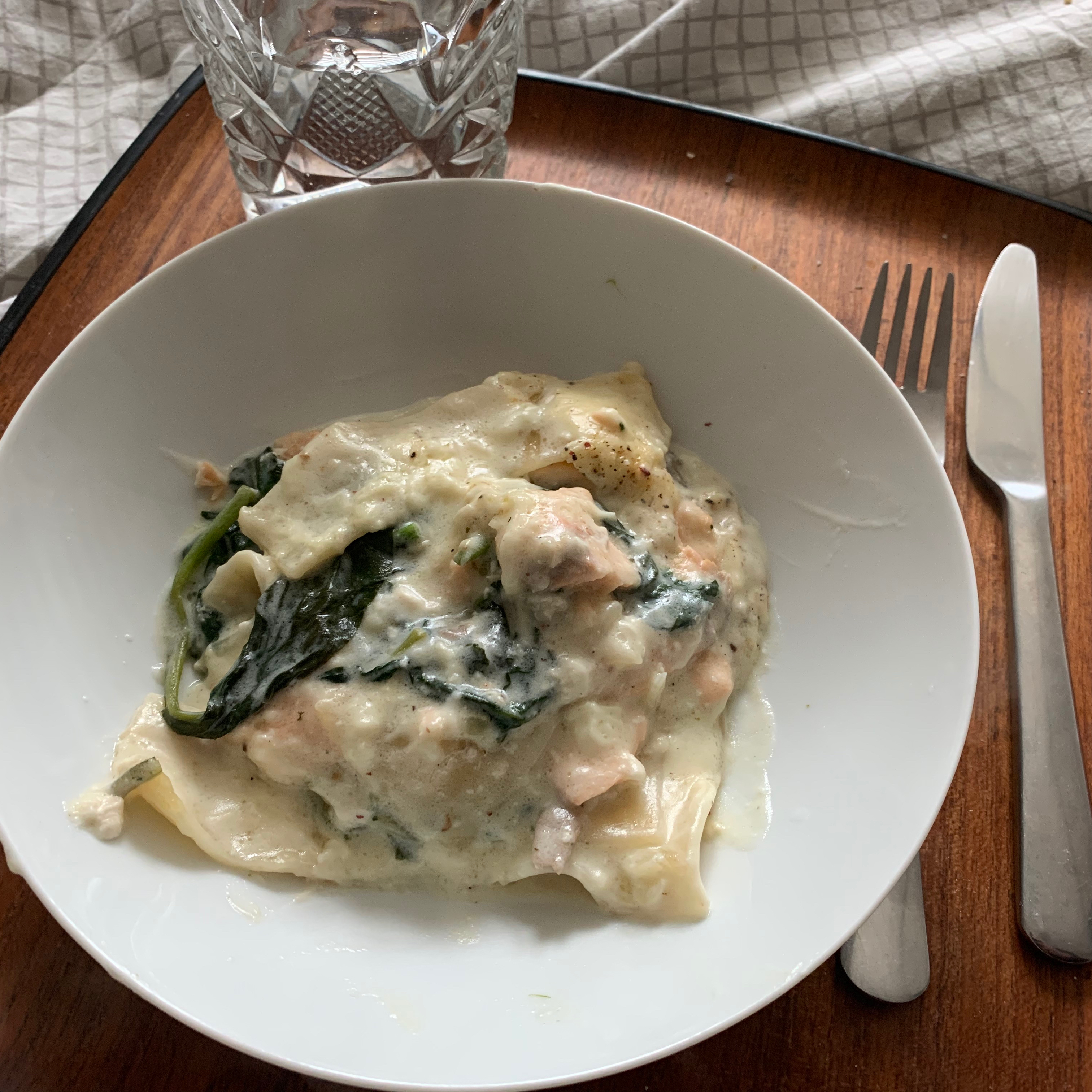 Salmon lasagna-image