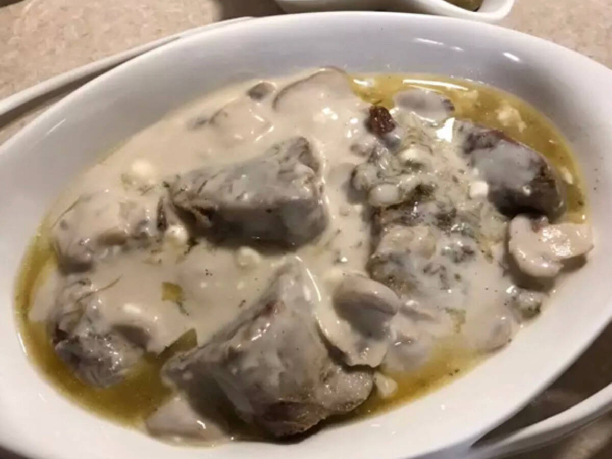 Beef tongue with Bashamel sauce Recipe Kitchen Stories