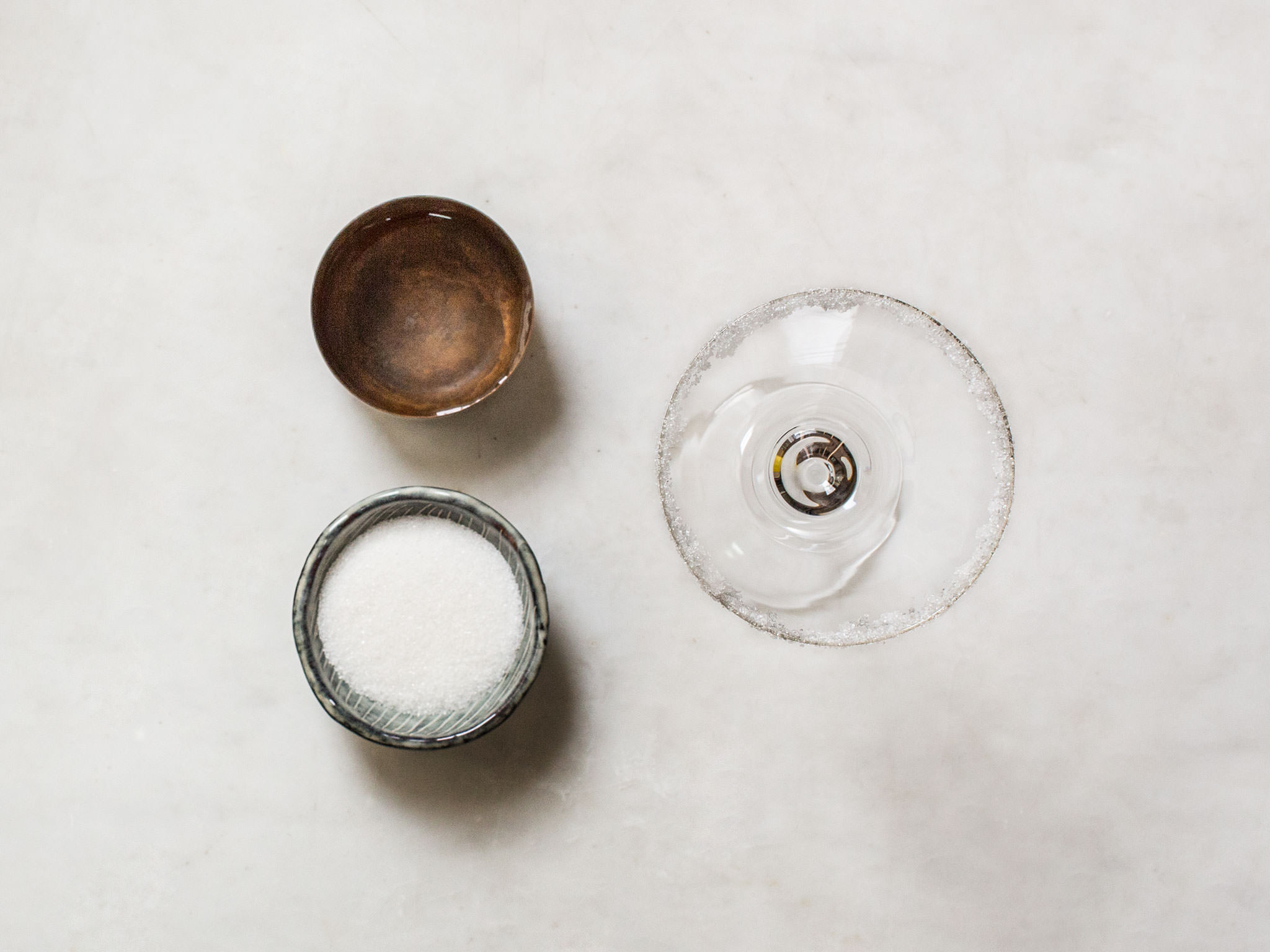 How to sugar rim a cocktail glass Recipe with Video Kitchen Stories