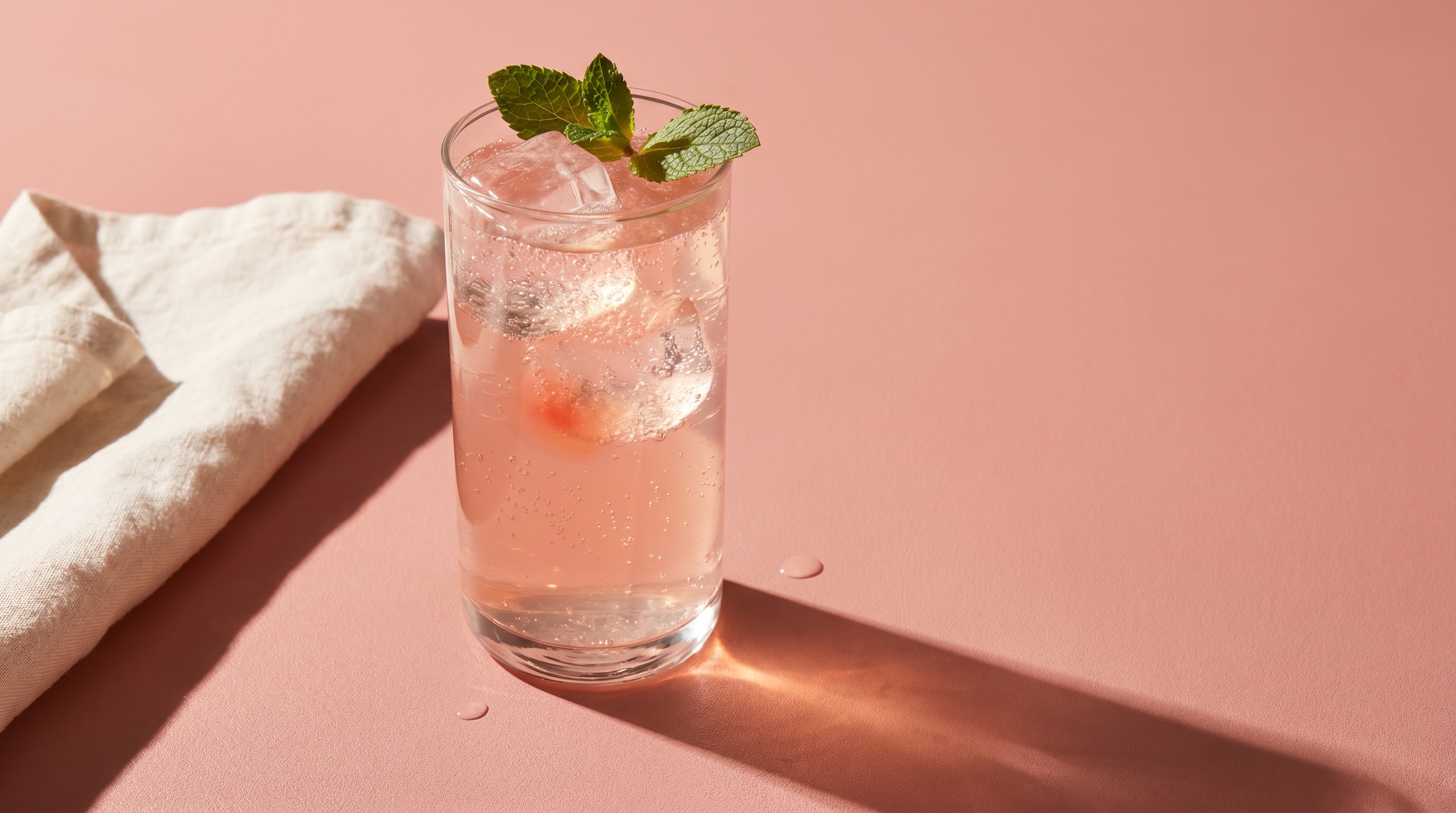 Selbstgemachte Kirschblüten-Limonade für warme Sommertage