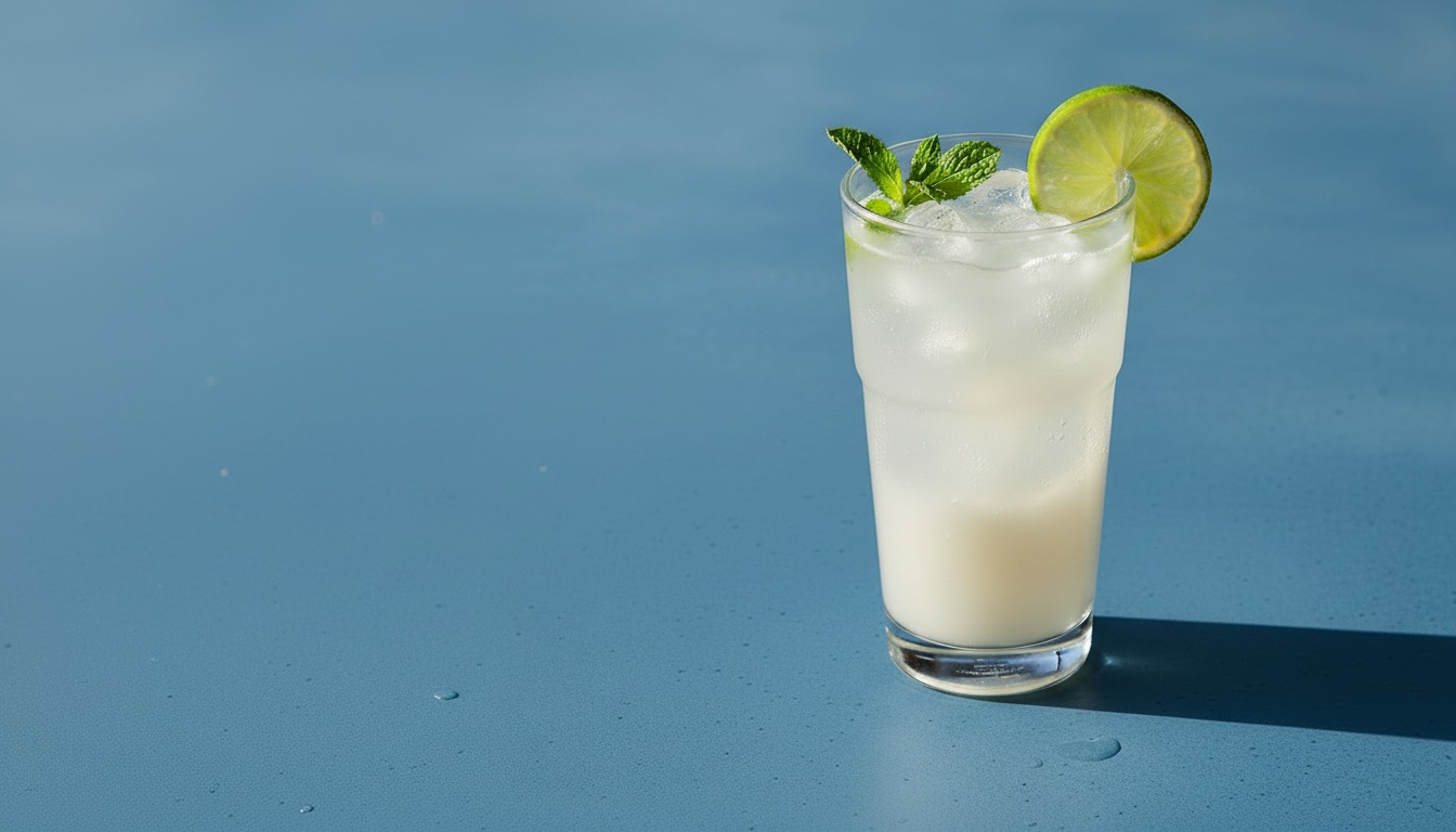 Cremiger Coconut Spritz für heiße Sommertage