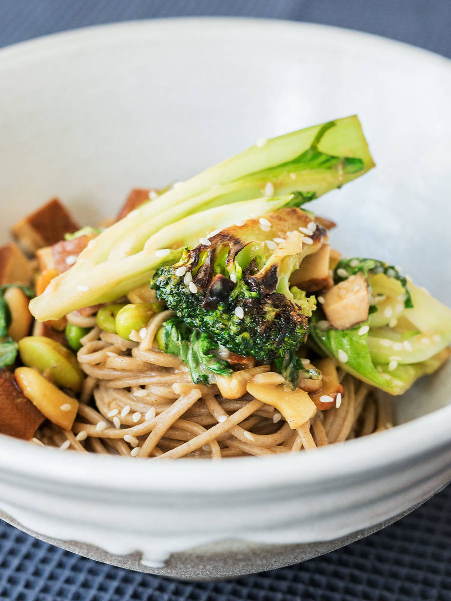 Easy vegetable noodle soup Kitchen Stories recipe