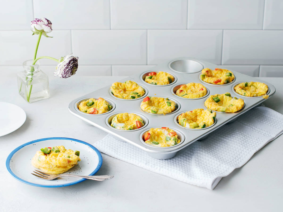 Muffin tin egg cups Recipe Kitchen Stories