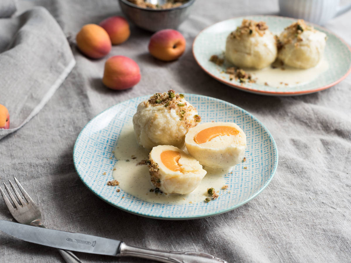 Austrian apricot dumplings Recipe with Video Kitchen Stories