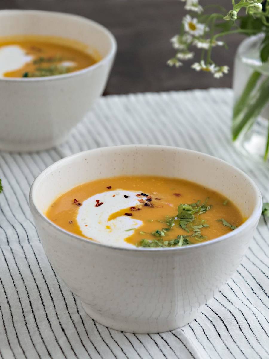 Süßkartoffel-Linsensuppe | 5 Zutaten | Kitchen Stories Rezept
