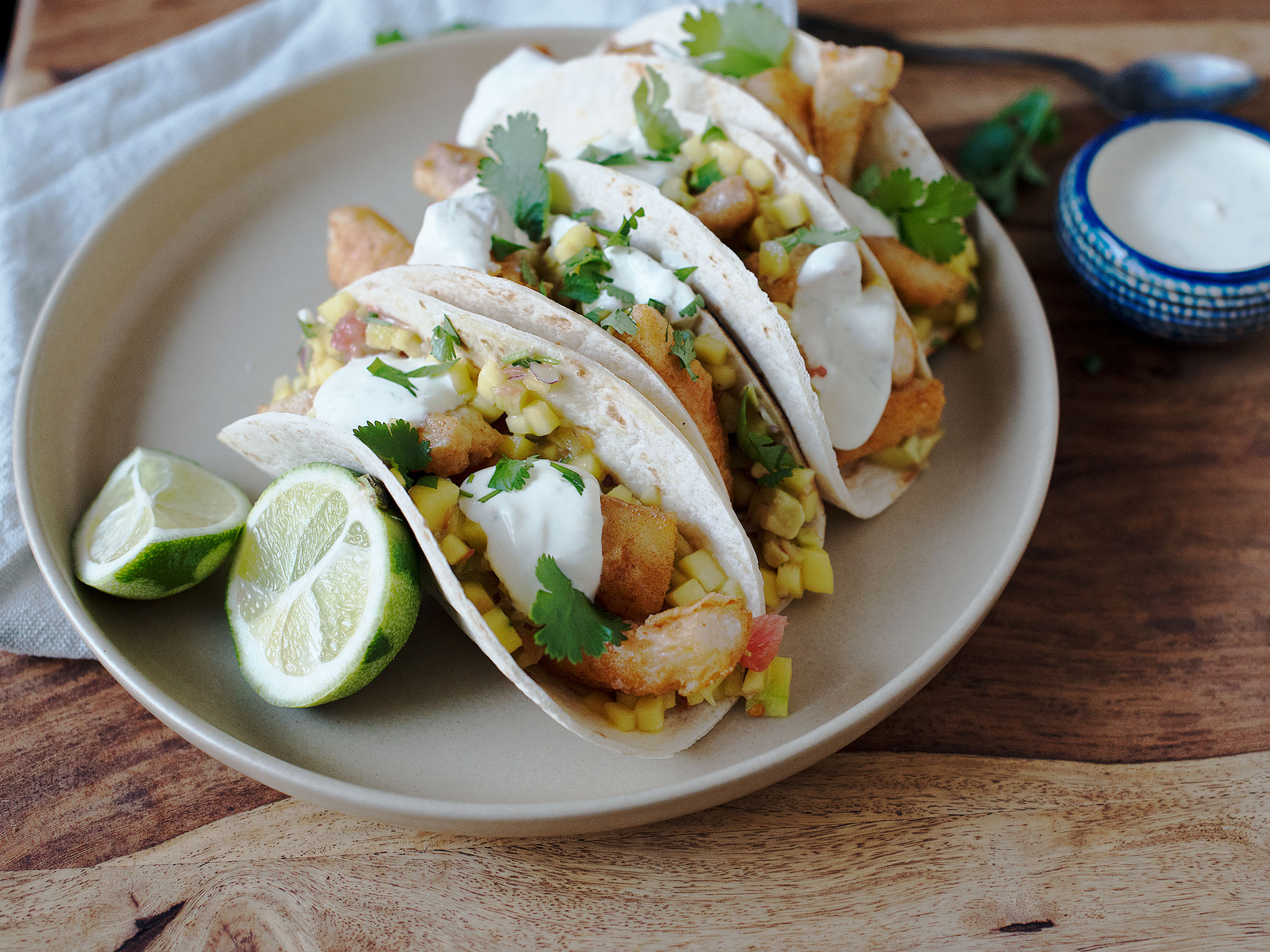 Fisch-Tacos mit Grapefruit-Salsa-image
