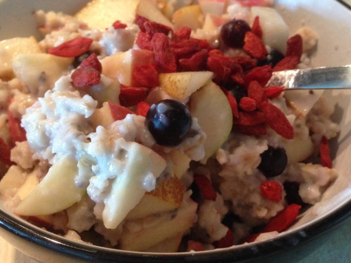 goji berry porridge for baby
