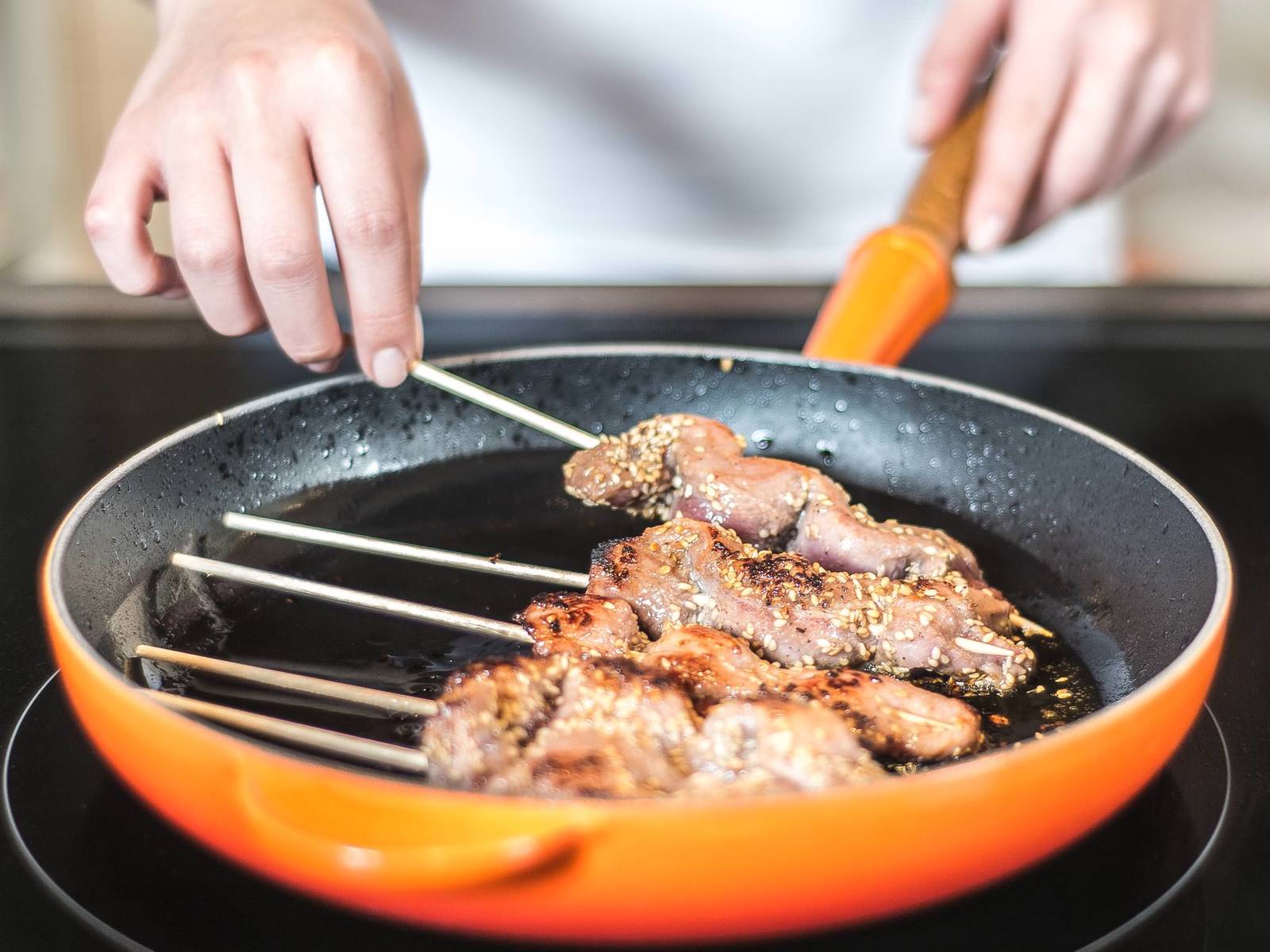 Duck breast skewers with Asian marinade Recipe Kitchen Stories