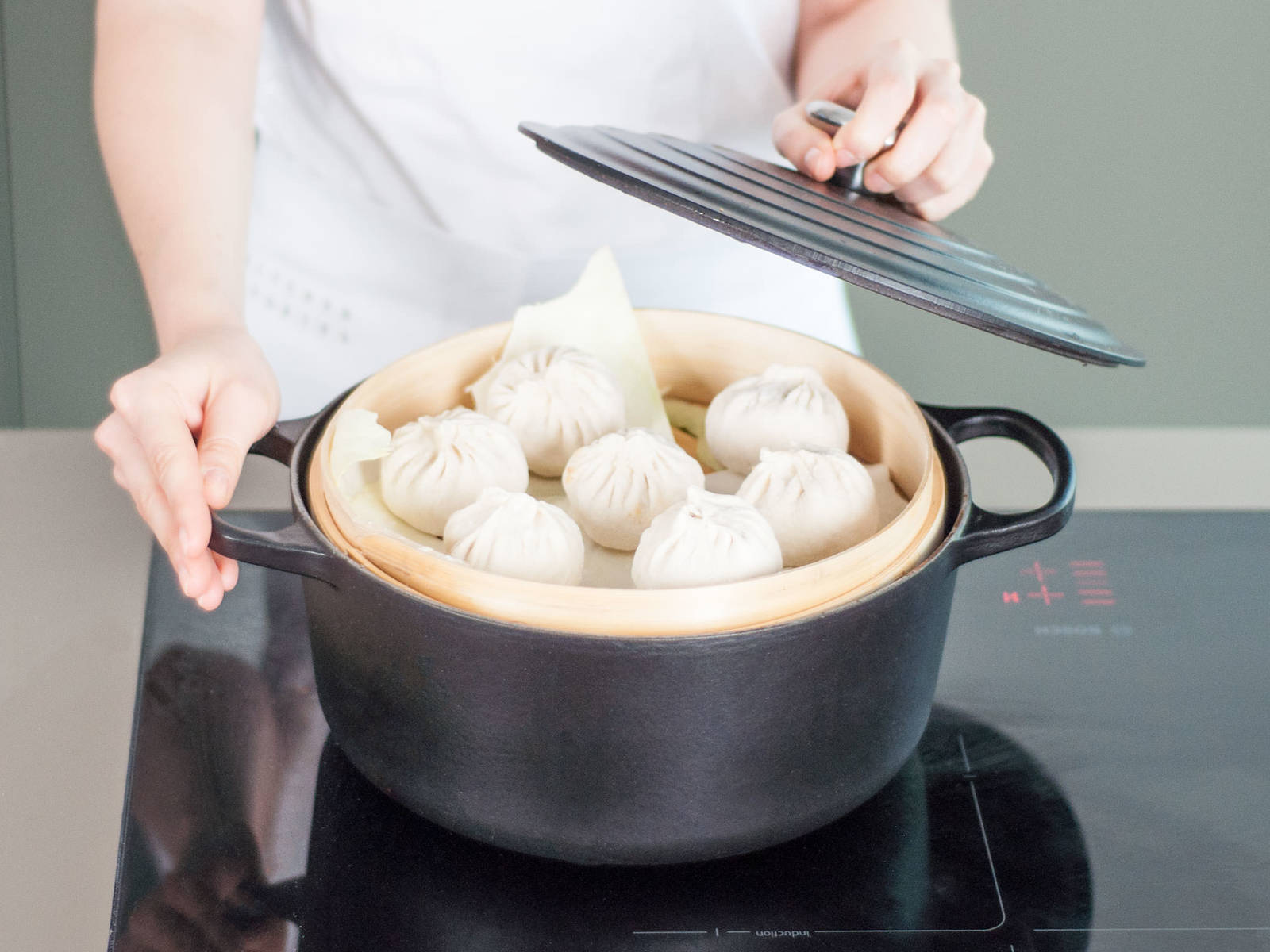 Steamed pork buns Recipes Kitchen Stories