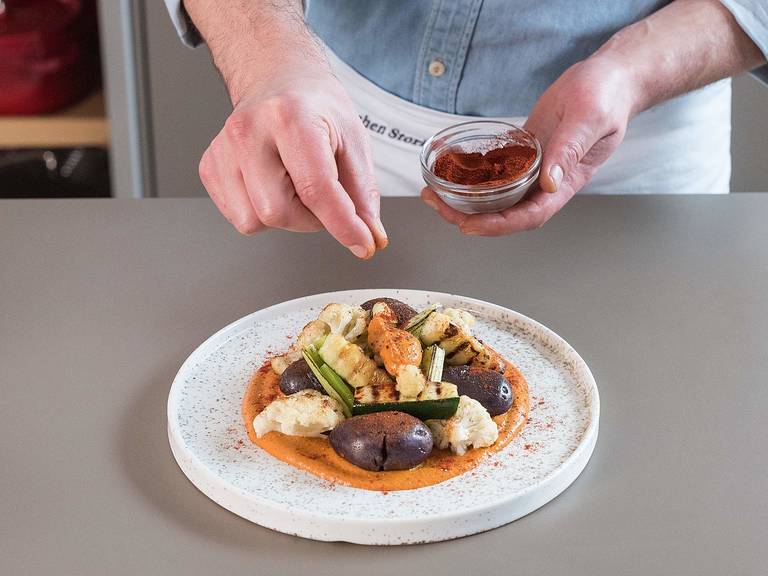 Seared Vegetables With Romesco Sauce Recipe With Video Kitchen Stories