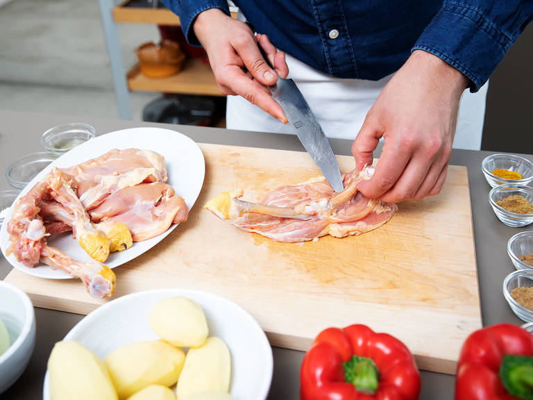 Kokos-Hähnchen ostafrikanischer Art | Rezept mit Video | Kitchen Stories