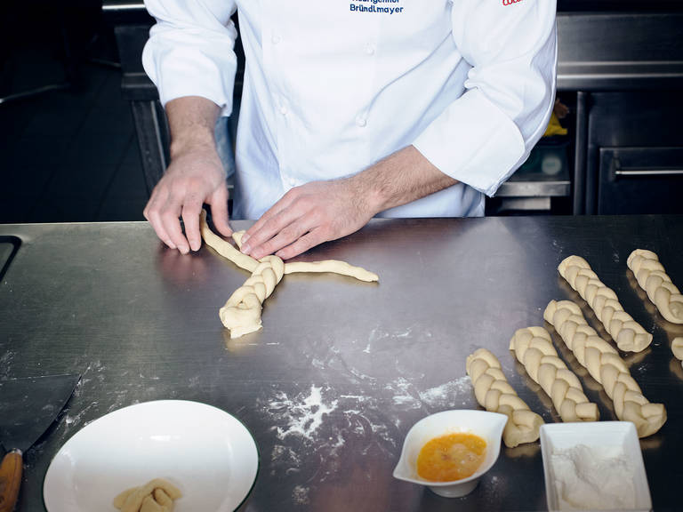 knead dough one more time.