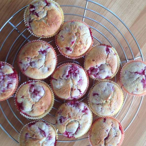 Himbeer Muffins Rezept Kitchen Stories 