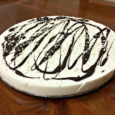 Cheesecake mit weißer Schokolade