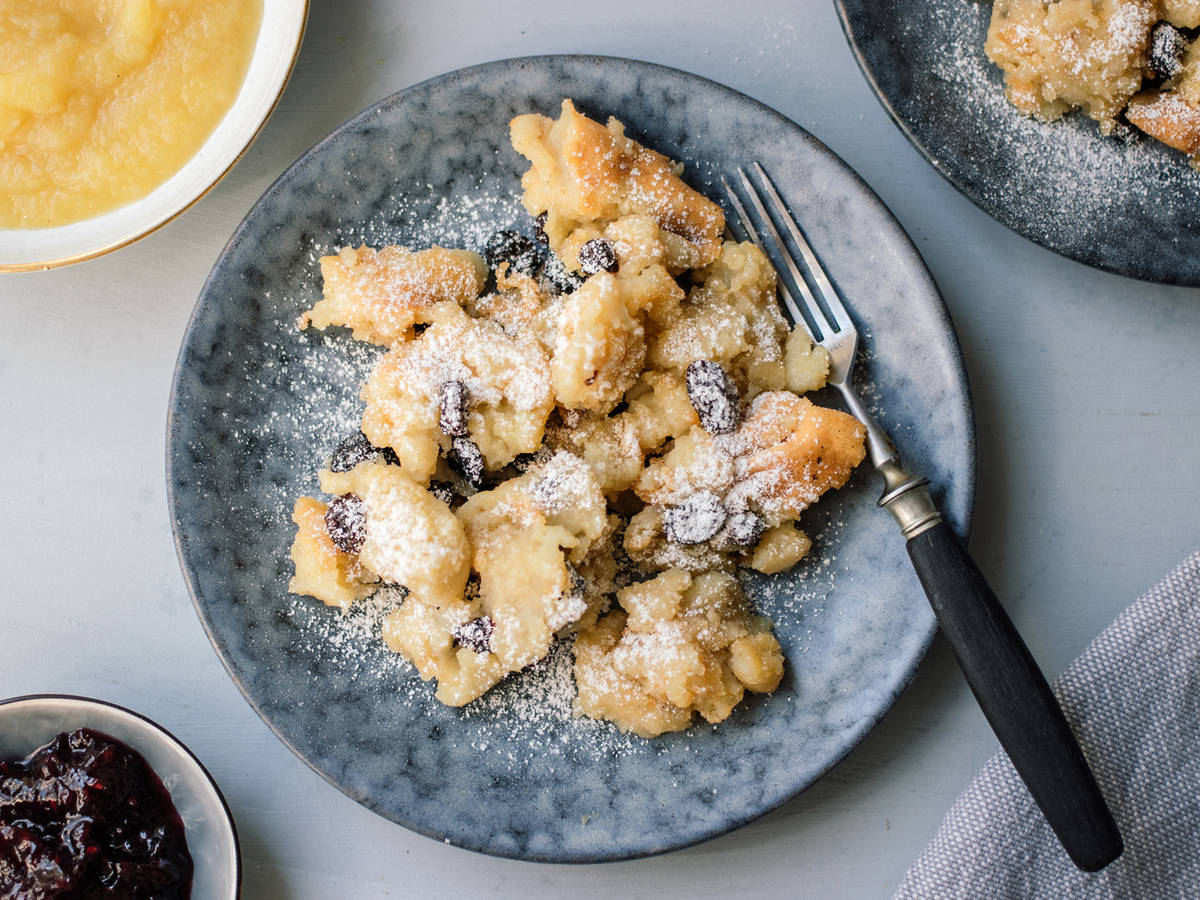 Vegan Kaiserschmarrn With Aquafaba Fluffy Austrian Pancakes Recipe Kitchen Stories 