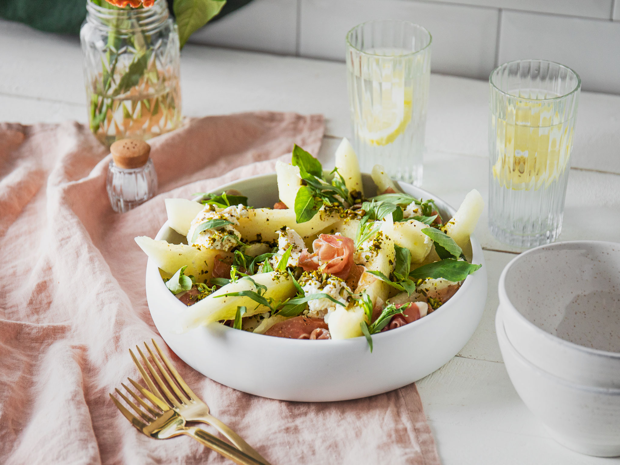 Prosciutto e melone salad-image