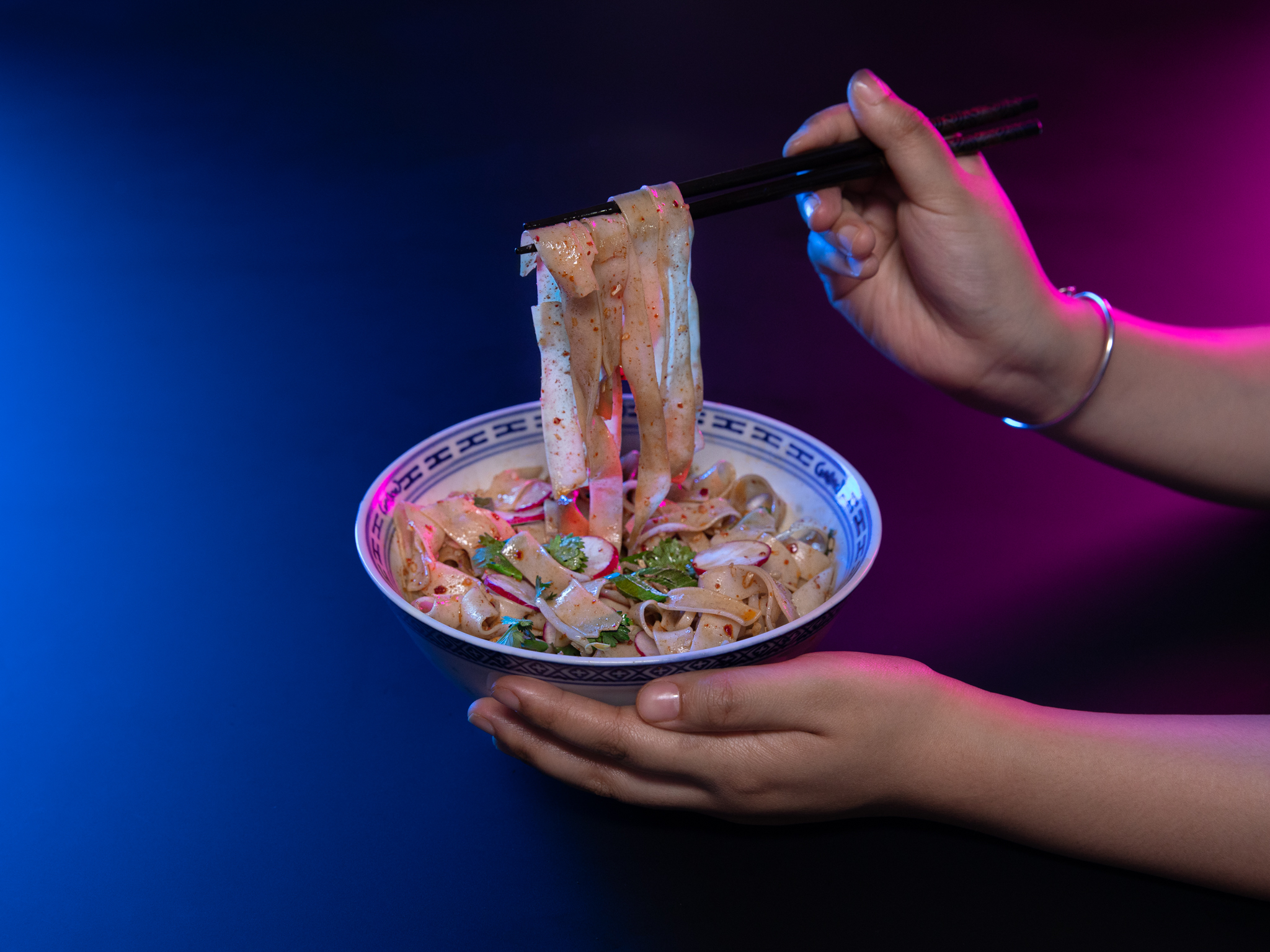 Easy garlic chili oil rice noodles Kitchen Stories recipe and video