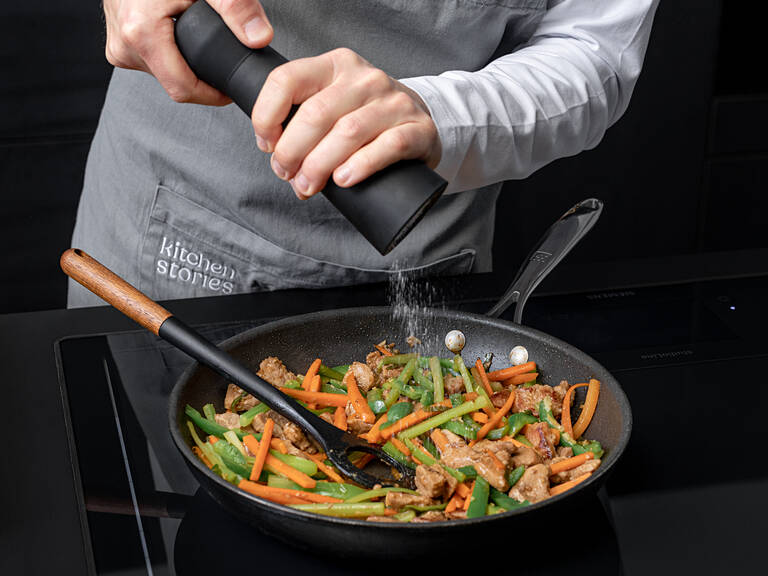 Schweinefleisch Karotten Pfanne Kitchen Stories Rezept