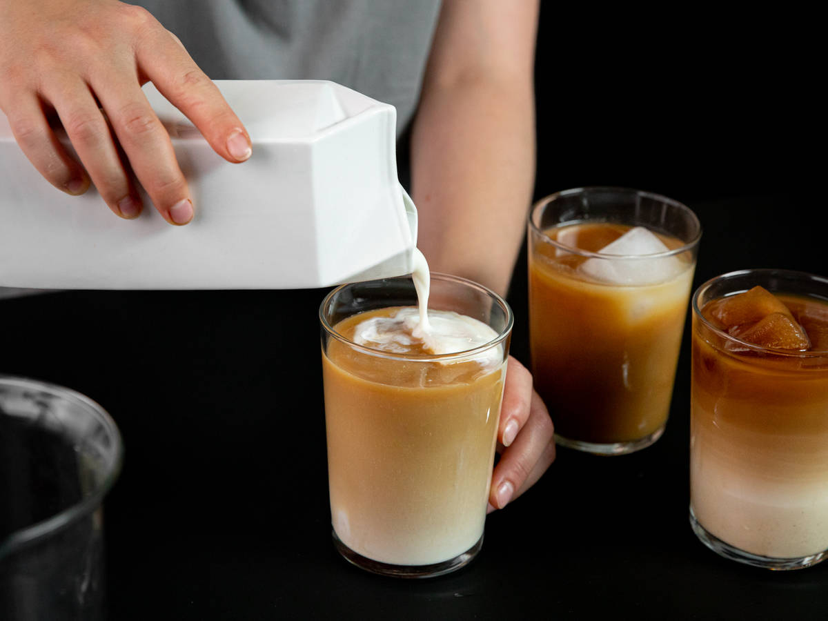Cold Brew Latte, 3 Ways Kitchen Stories recipe and video