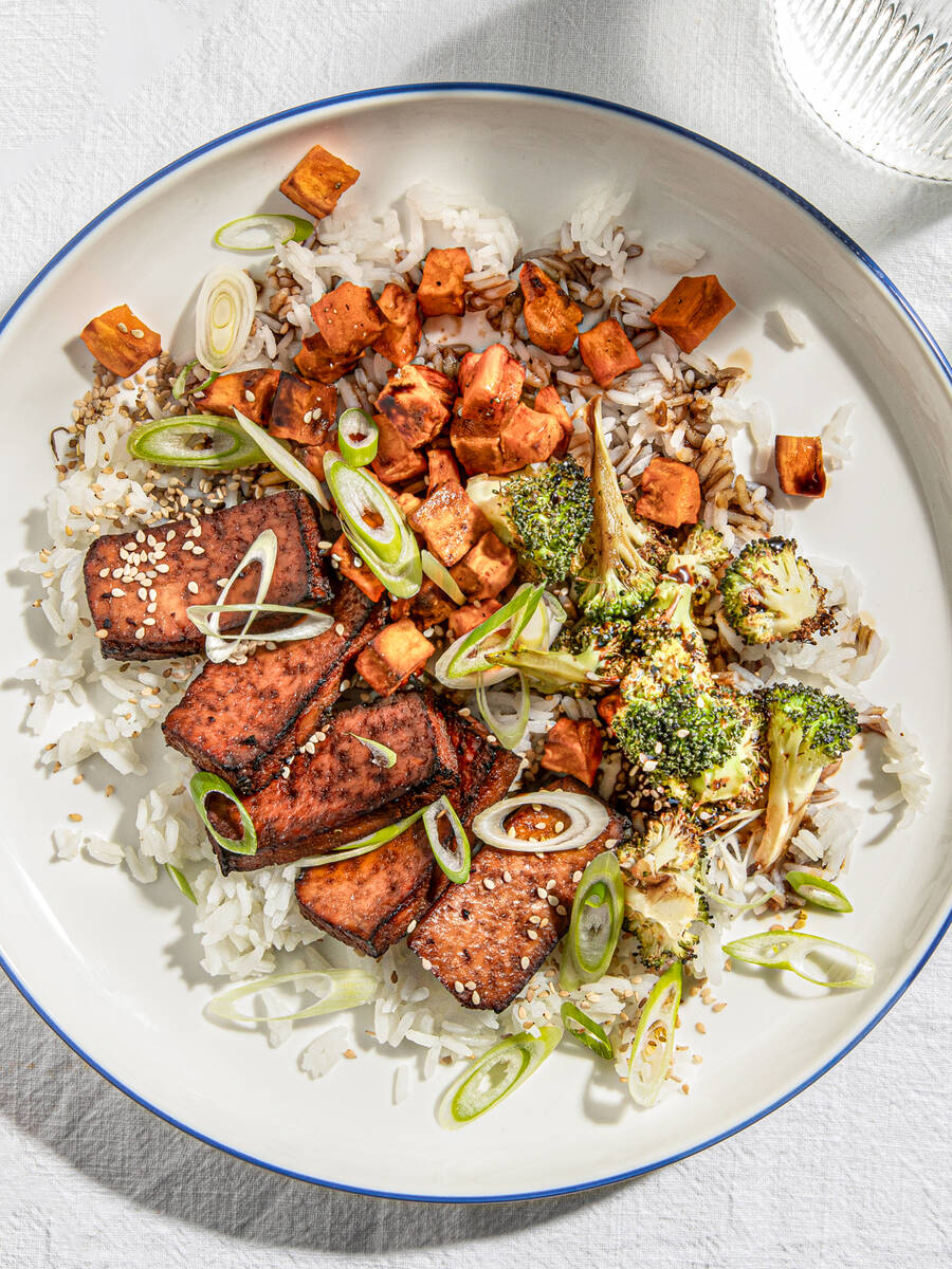 Roasted salmon with marinated daikon radish Kitchen Stories recipe