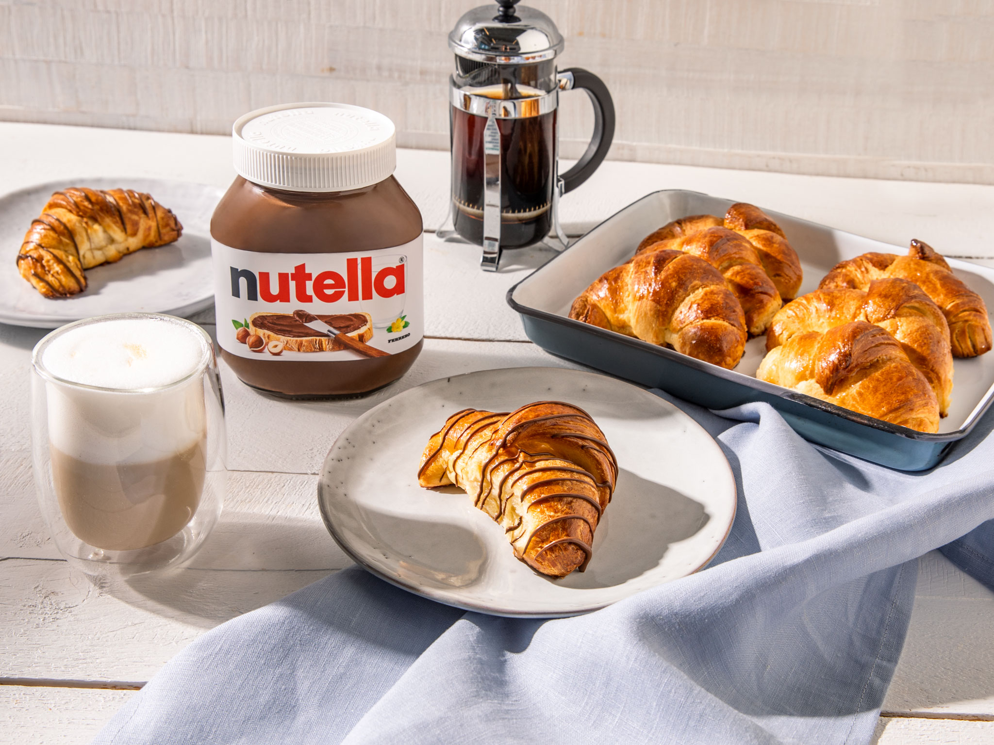 Argentinische Croissants (Medialunas) mit nutella®