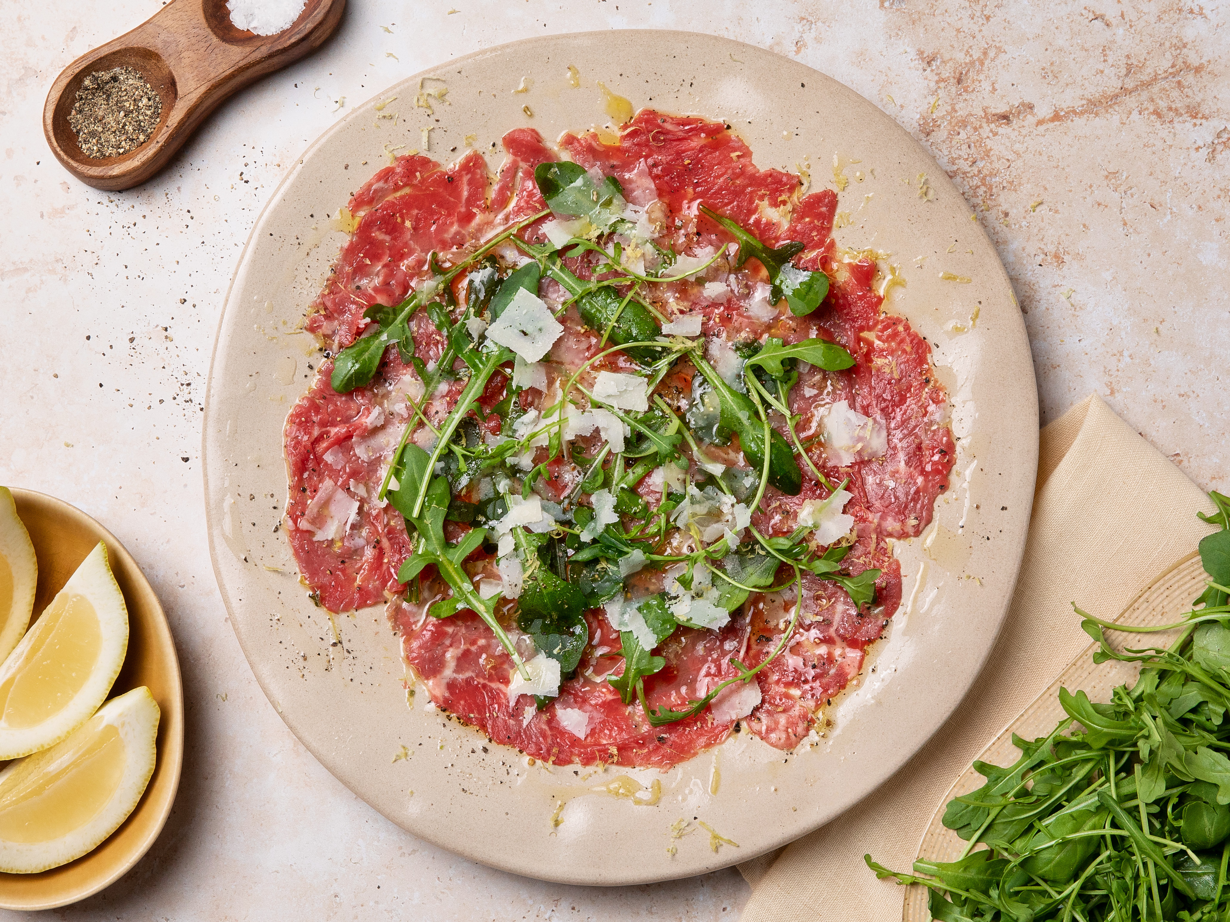 Klassisches Rinder-Carpaccio