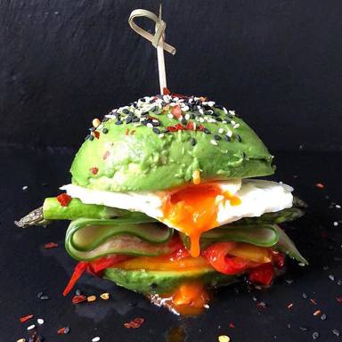 Green burger