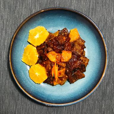 Orange beef